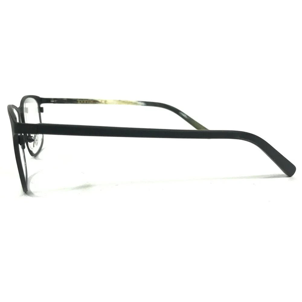 Iconik Eyeglasses Frames Henry C02 Black Square Full Rim 53-17-140